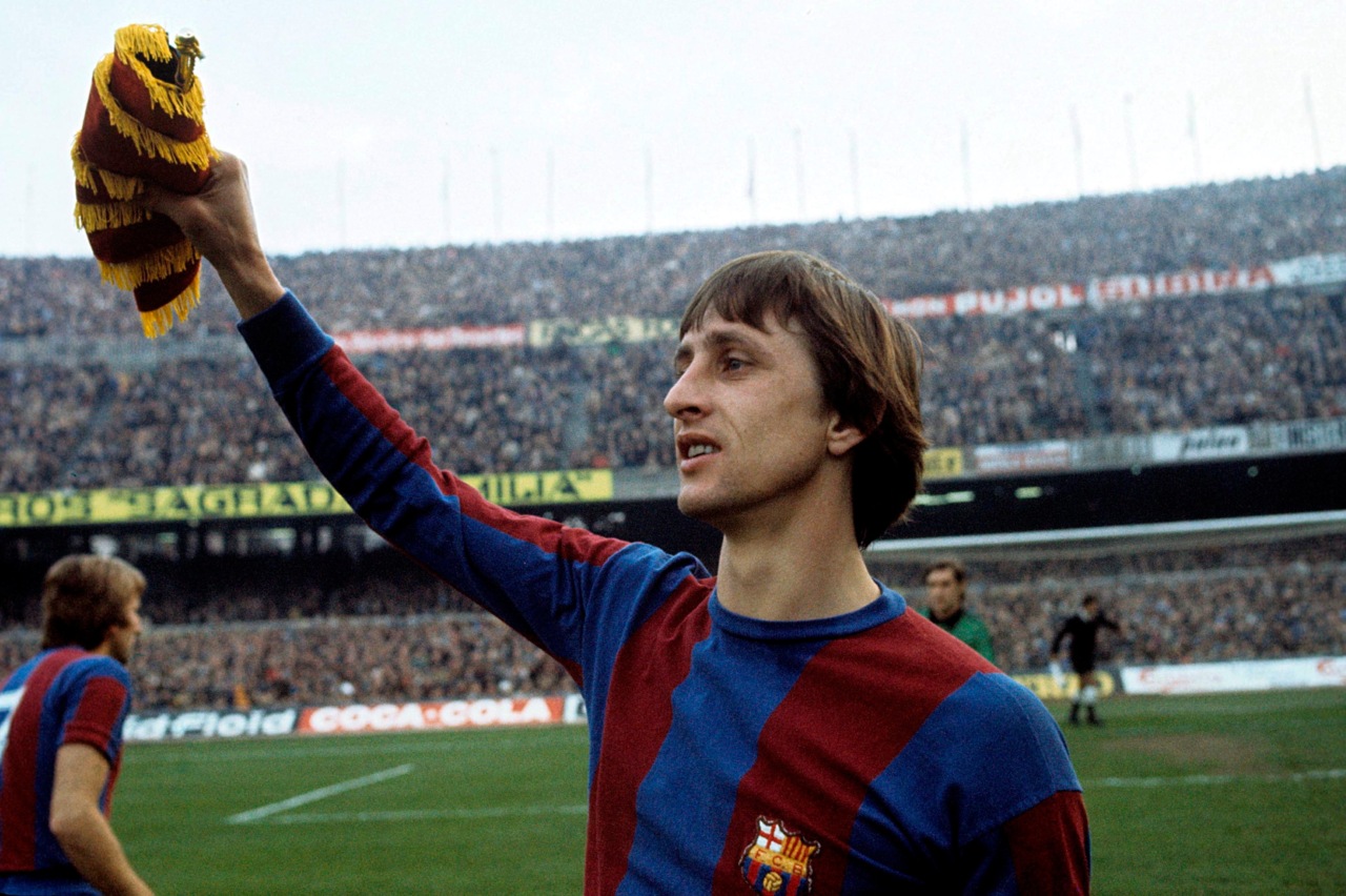 Cruyff con el Barça