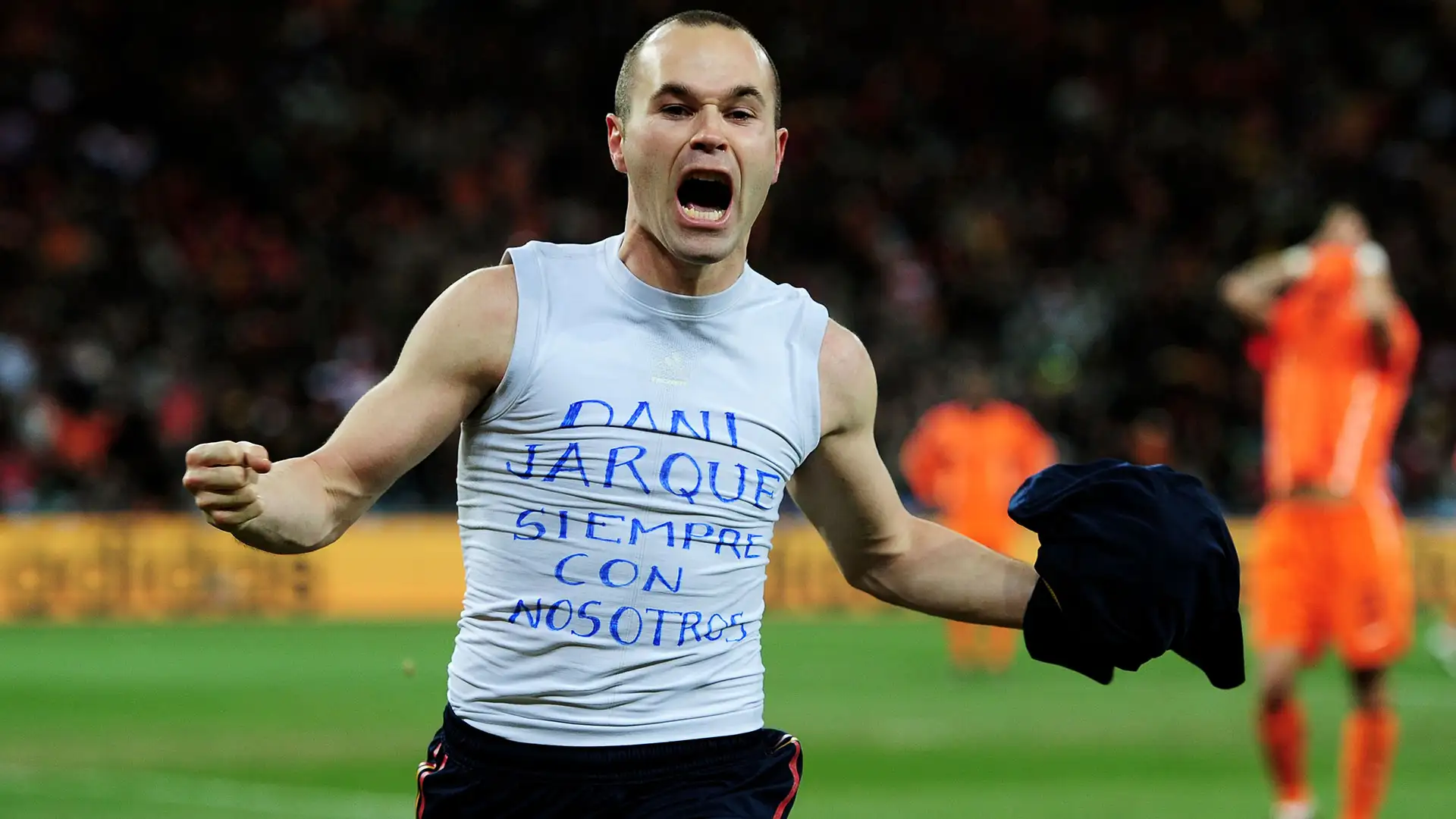 Iniesta en el Mundial 2010