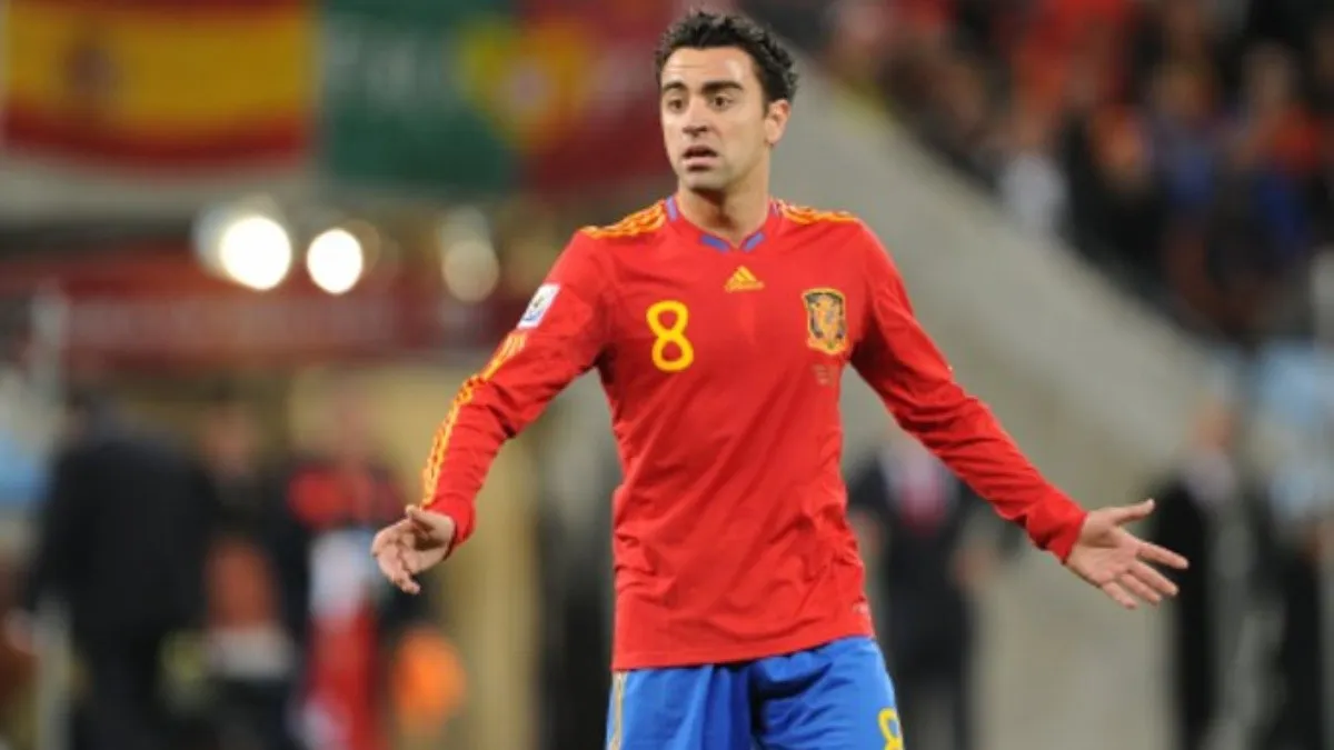 Xavi en el Mundial