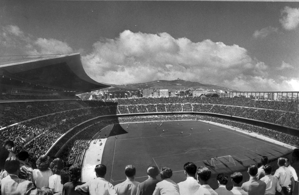 Camp Nou en los años 60