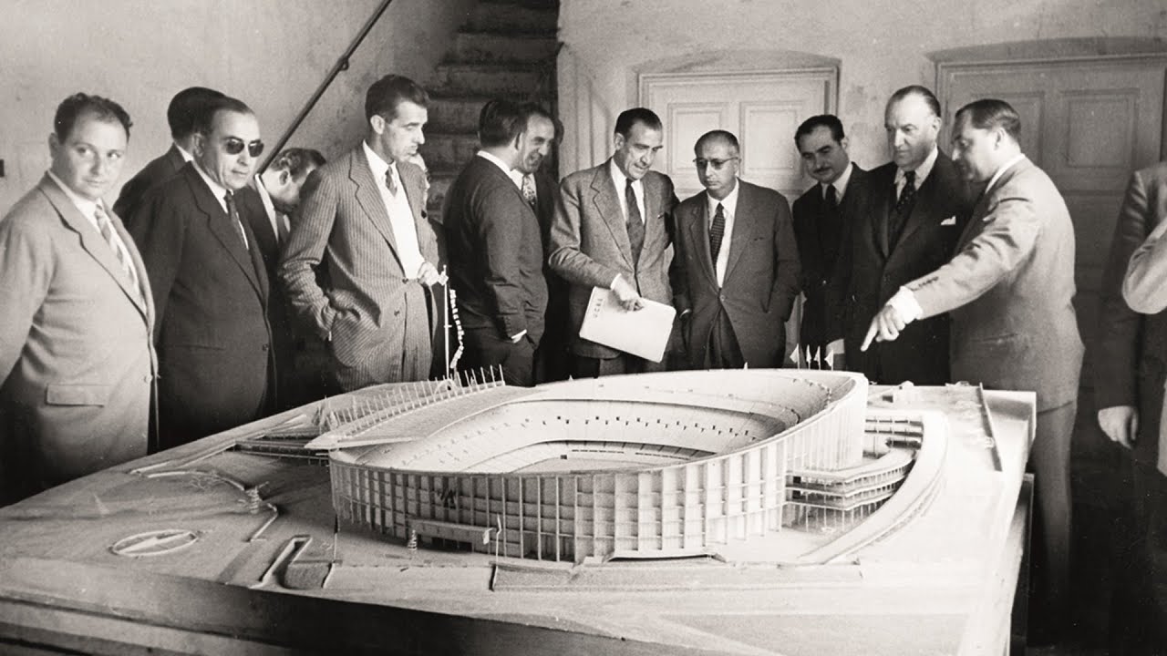 Construcción del Camp Nou